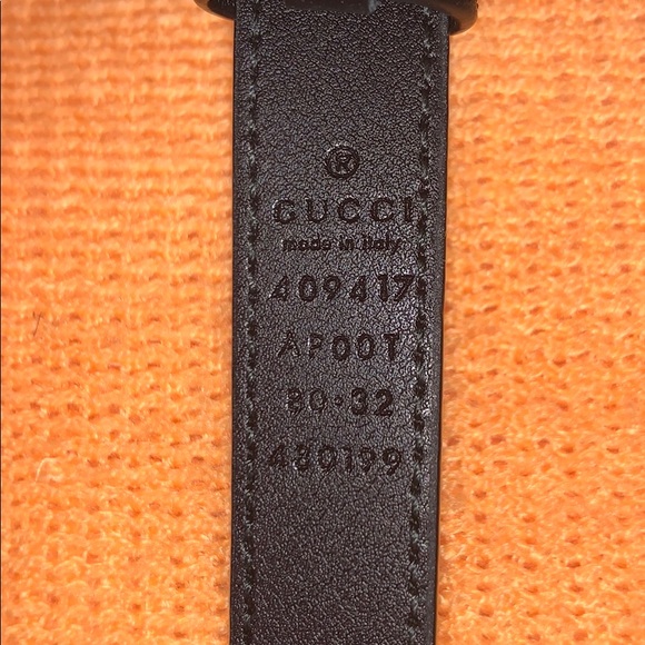 COPY - Gucci black leather belt with double G buc… main image 2